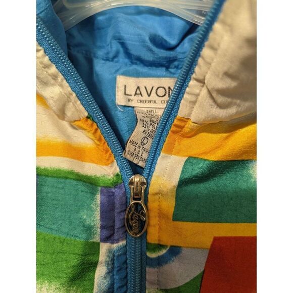 Colorful Geometric Women's Jacket - Picture 4 of 16